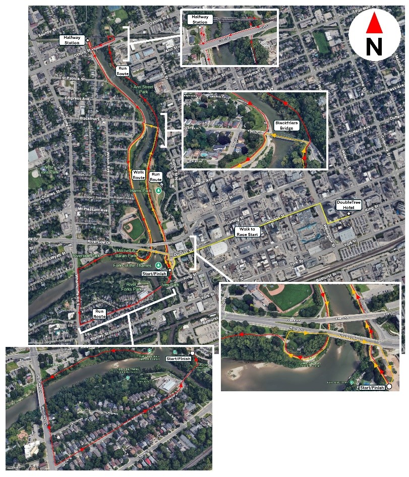 Fun Run Map